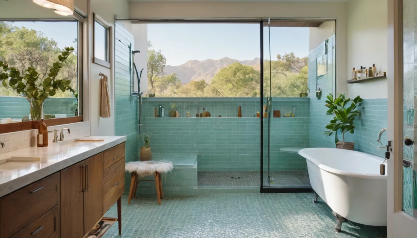 A newly remodeled bathroom with a walk-in tile shower in a Aurora home